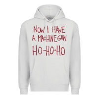 Dove Grey now i have a machine gun. ho ho ho Premium Hoodie - linhVisuals
