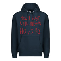 Navy now i have a machine gun. ho ho ho Premium Hoodie - linhVisuals