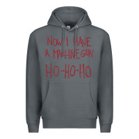Rock now i have a machine gun. ho ho ho Premium Hoodie - linhVisuals