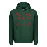 Sports Green now i have a machine gun. ho ho ho Premium Hoodie - linhVisuals