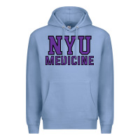 Colony Blue nyu medicine Premium Hoodie - linhVisuals