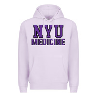 Lilac nyu medicine Premium Hoodie - linhVisuals