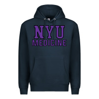 Navy nyu medicine Premium Hoodie - linhVisuals