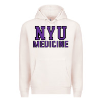 Pale Pink nyu medicine Premium Hoodie - linhVisuals