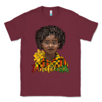 Burgundy juneteenth black boy Classic Tee - BarkalooDesign