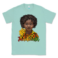 Seafoam juneteenth black boy Classic Tee - BarkalooDesign