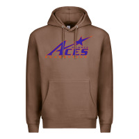 Chestnut evansville purple aces Premium Hoodie - linhVisuals