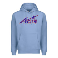 Colony Blue evansville purple aces Premium Hoodie - linhVisuals