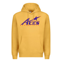 Mustard evansville purple aces Premium Hoodie - linhVisuals