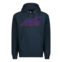 Navy evansville purple aces Premium Hoodie - linhVisuals