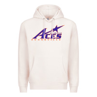 Pale Pink evansville purple aces Premium Hoodie - linhVisuals