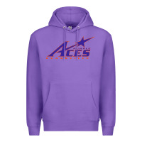 Purple evansville purple aces Premium Hoodie - linhVisuals