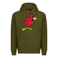 Army Green illinois state redbirds Premium Hoodie - linhVisuals