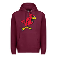 Burgundy illinois state redbirds Premium Hoodie - linhVisuals