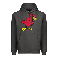 Charcoal Heather illinois state redbirds Premium Hoodie - linhVisuals