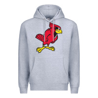 Heather Grey illinois state redbirds Premium Hoodie - linhVisuals