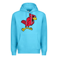Ocean Blue illinois state redbirds Premium Hoodie - linhVisuals