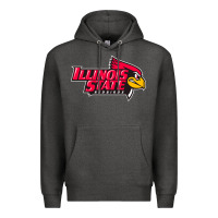 Charcoal Heather illinois state redbirds Premium Hoodie - linhVisuals