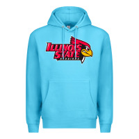 Ocean Blue illinois state redbirds Premium Hoodie - linhVisuals