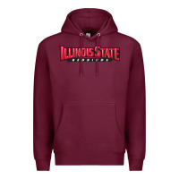 Burgundy illinois state redbirds Premium Hoodie - linhVisuals