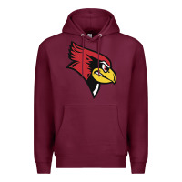 Burgundy illinois state redbirds Premium Hoodie - linhVisuals