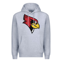 Heather Grey illinois state redbirds Premium Hoodie - linhVisuals