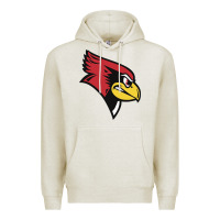Oatmeal Heather illinois state redbirds Premium Hoodie - linhVisuals