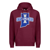 Burgundy indiana state sycamores Premium Hoodie - linhVisuals