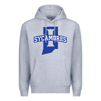 Heather Grey indiana state sycamores Premium Hoodie - linhVisuals