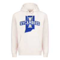 Pale Pink indiana state sycamores Premium Hoodie - linhVisuals