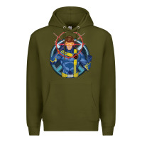 Army Green cyclops 2 Premium Hoodie - linhVisuals