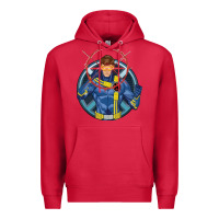 Cardinal cyclops 2 Premium Hoodie - linhVisuals