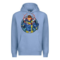 Colony Blue cyclops 2 Premium Hoodie - linhVisuals