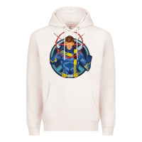 Pale Pink cyclops 2 Premium Hoodie - linhVisuals