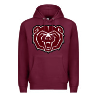 Burgundy missouri state bears Premium Hoodie - linhVisuals