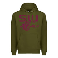 Army Green southern illinois salukis Premium Hoodie - linhVisuals