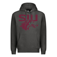 Charcoal Heather southern illinois salukis Premium Hoodie - linhVisuals
