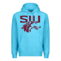 Ocean Blue southern illinois salukis Premium Hoodie - linhVisuals
