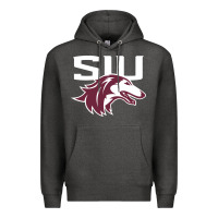 Charcoal Heather southern illinois salukis Premium Hoodie - linhVisuals