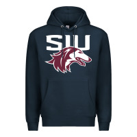 Navy southern illinois salukis Premium Hoodie - linhVisuals