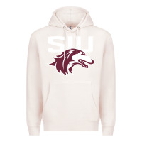 Pale Pink southern illinois salukis Premium Hoodie - linhVisuals