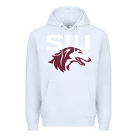 White southern illinois salukis Premium Hoodie - linhVisuals