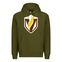 Army Green valparaiso beacons Premium Hoodie - linhVisuals