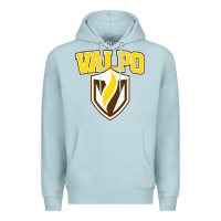 Blue Mist valparaiso beacons Premium Hoodie - linhVisuals