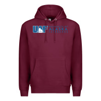 Burgundy University of Alaska Fairbanks Premium Hoodie - linhVisuals
