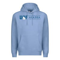 Colony Blue University of Alaska Fairbanks Premium Hoodie - linhVisuals