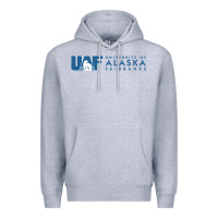 Heather Grey University of Alaska Fairbanks Premium Hoodie - linhVisuals