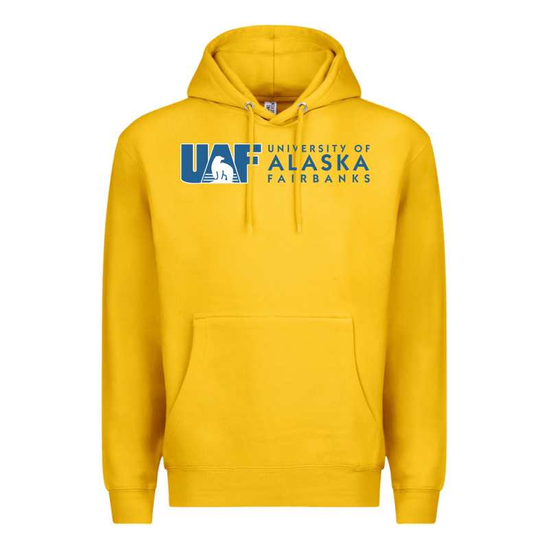 University Of Alaska Fairbanks Premium Hoodie by linhVisuals | Teevron
