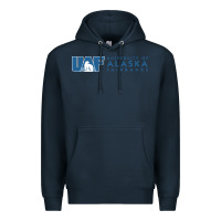 Navy University of Alaska Fairbanks Premium Hoodie - linhVisuals