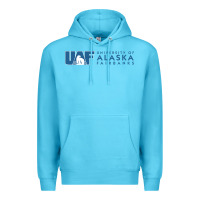 Ocean Blue University of Alaska Fairbanks Premium Hoodie - linhVisuals